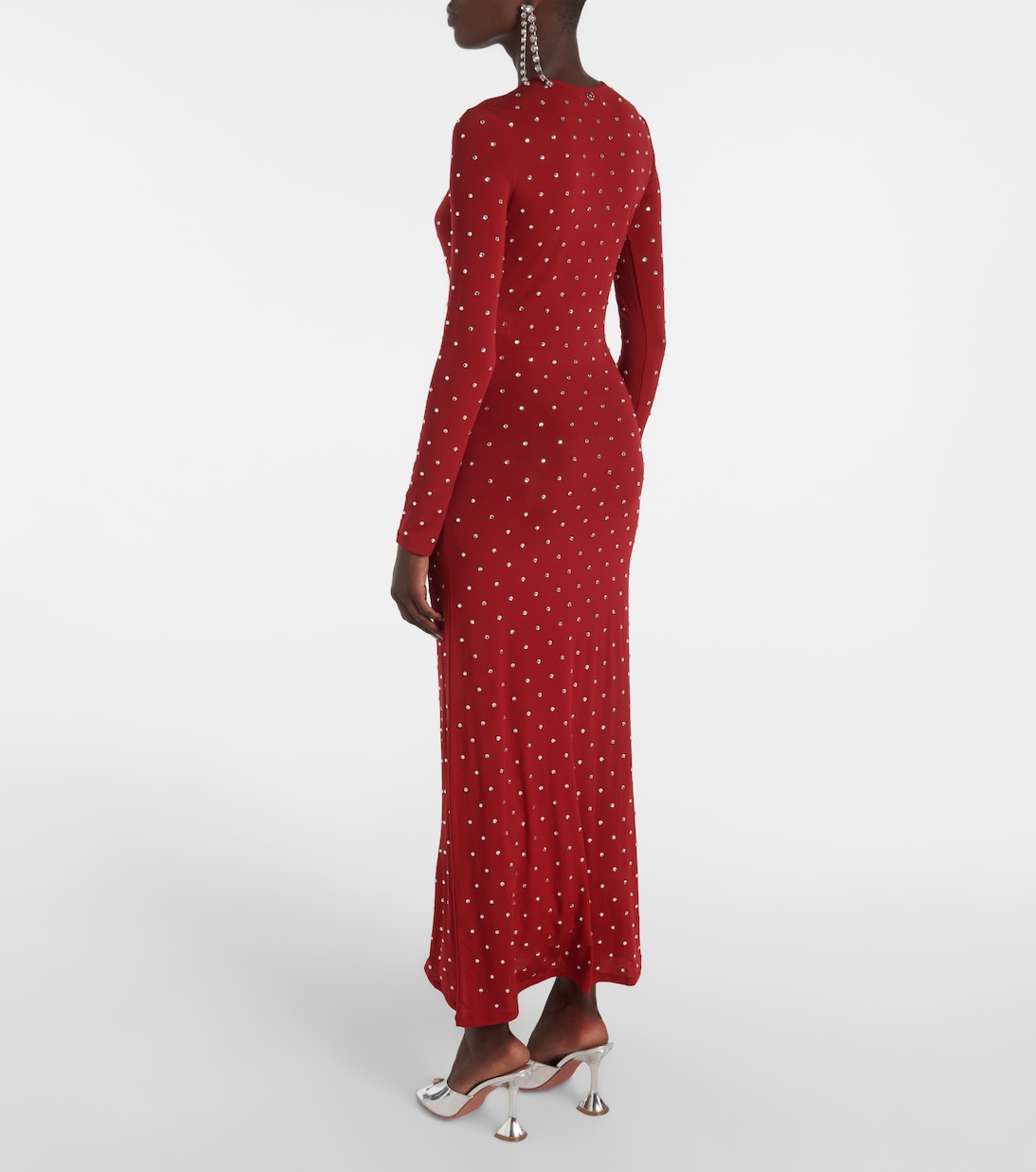 Robe longue à ornements | Rabanne