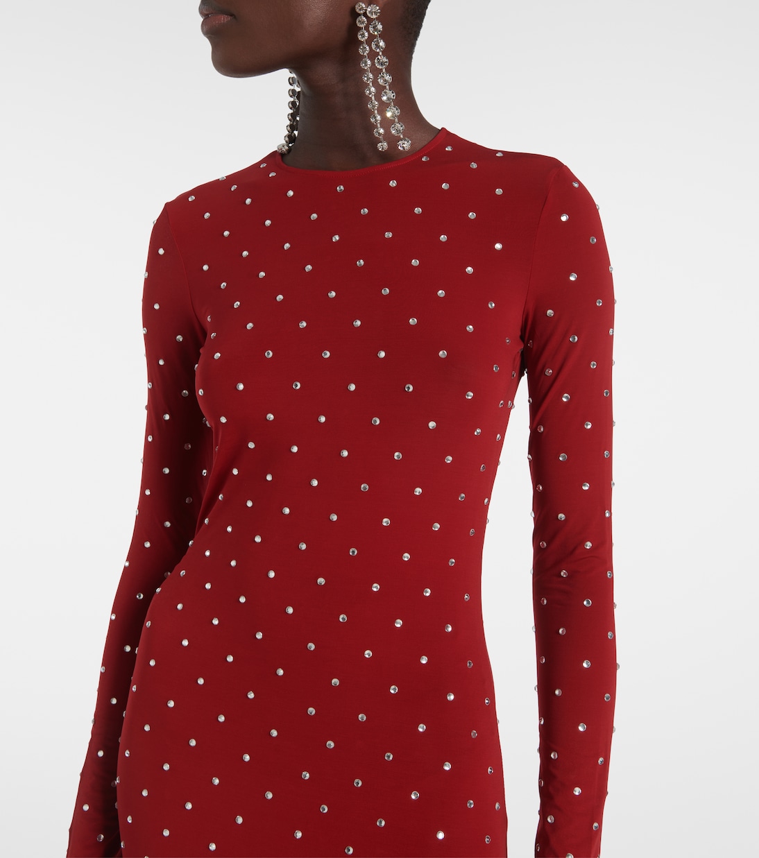 Robe longue à ornements | Rabanne