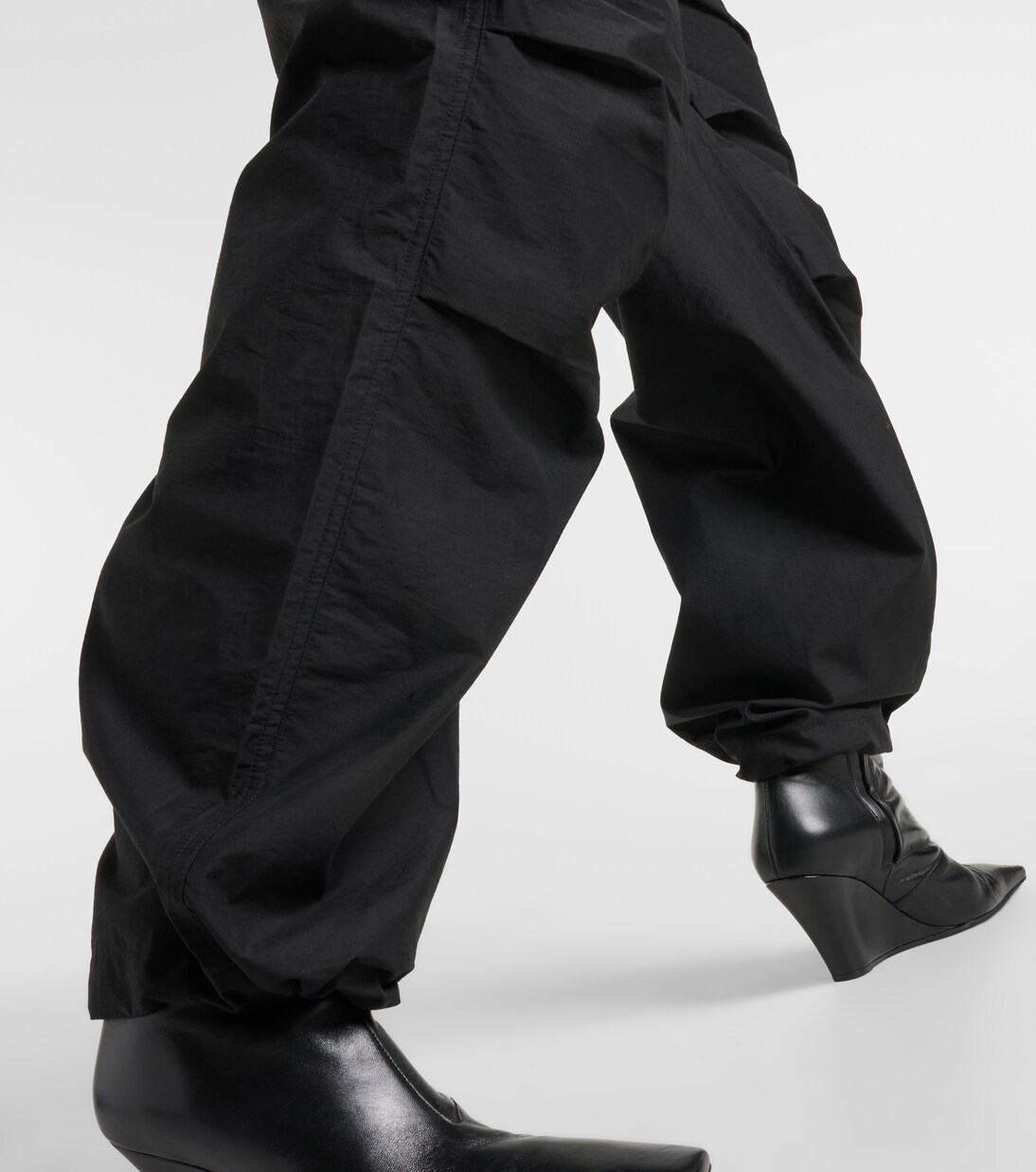 Cotton-blend wide-leg pants | Acne Studios