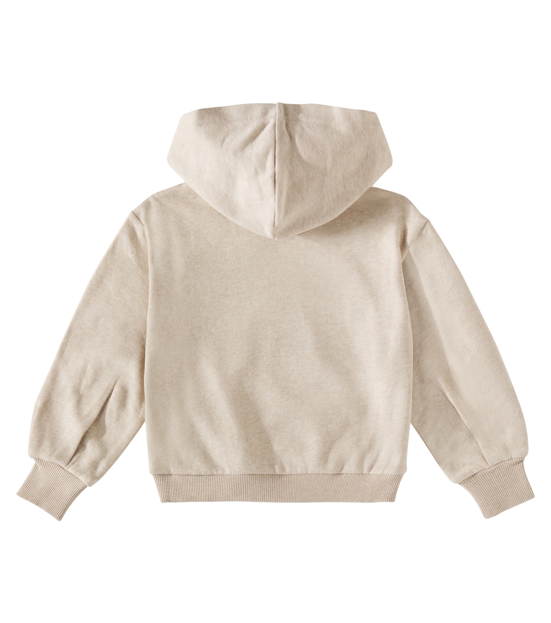 Hooded cotton cardigan | Chloé Kids