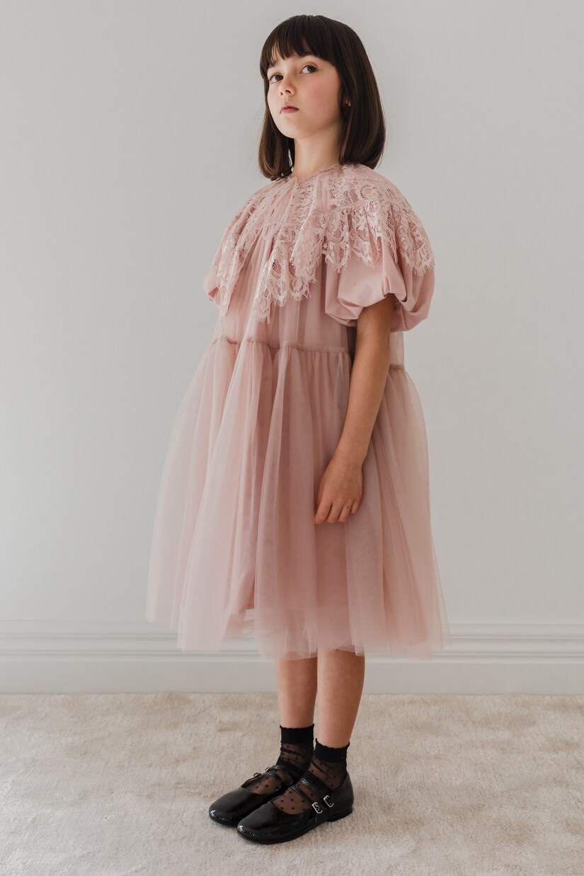 Robe en dentelle et tulle | Petite Amalie  