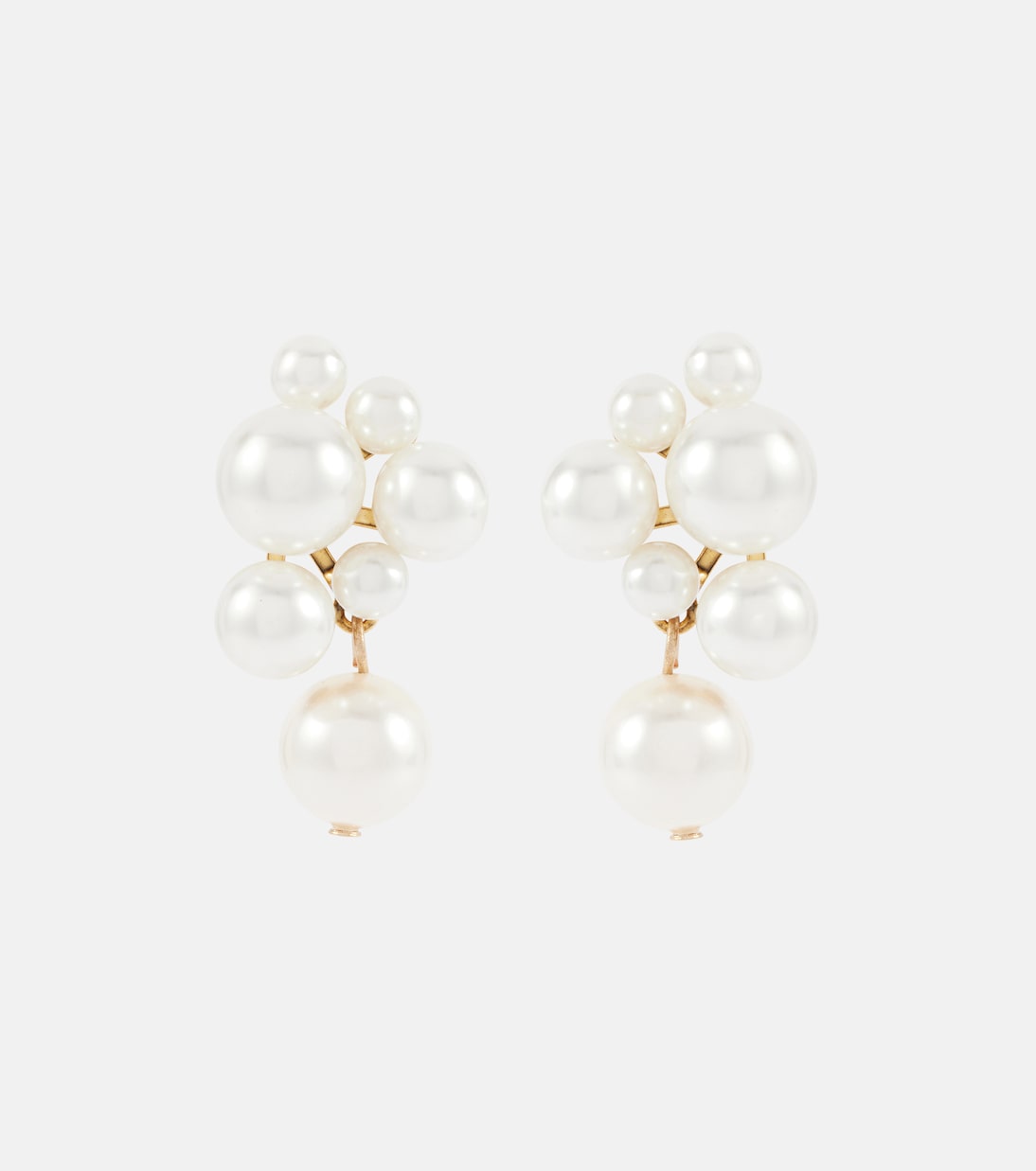 Perlita faux pearl earrings | Jennifer Behr