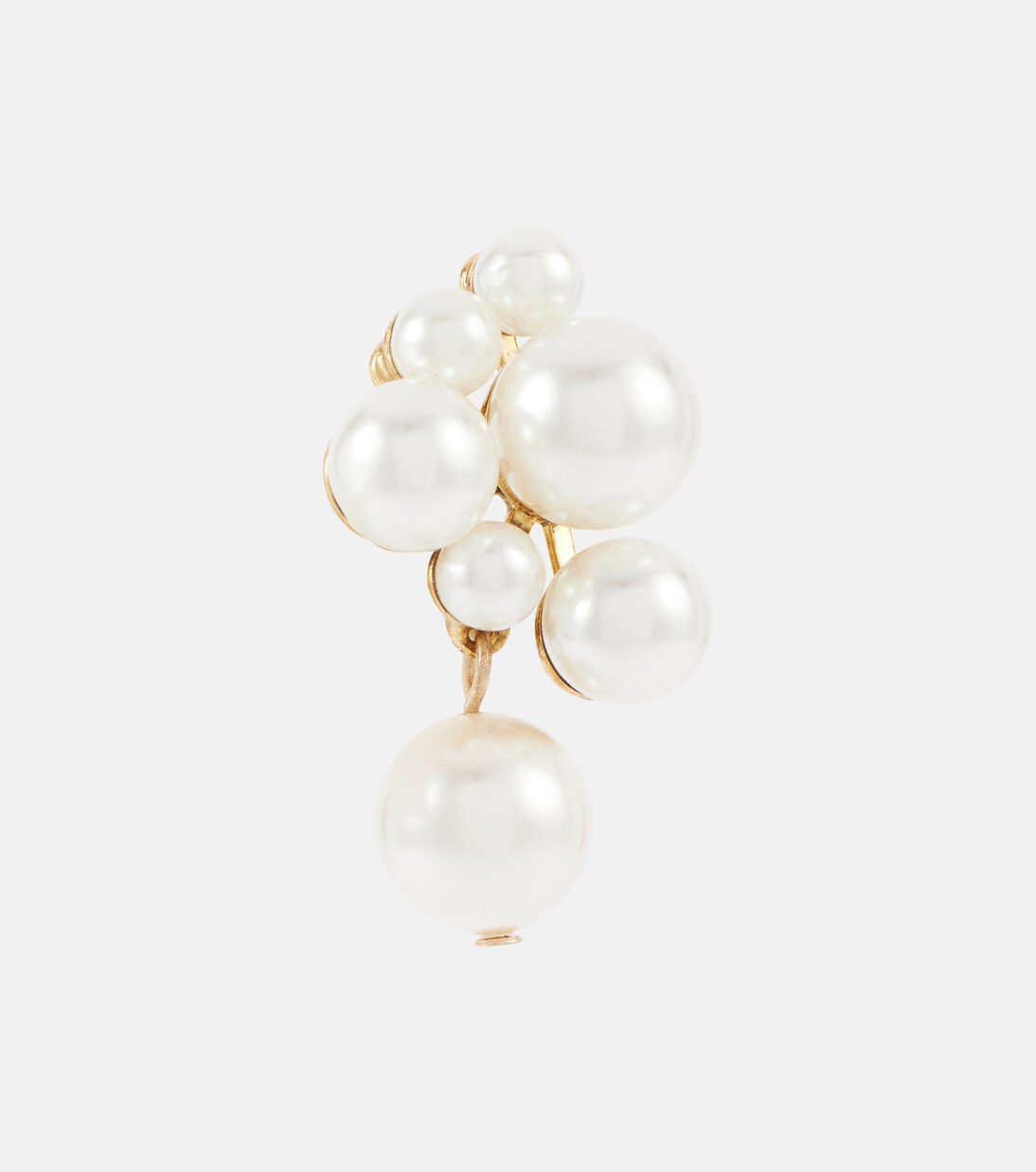 Perlita faux pearl earrings | Jennifer Behr