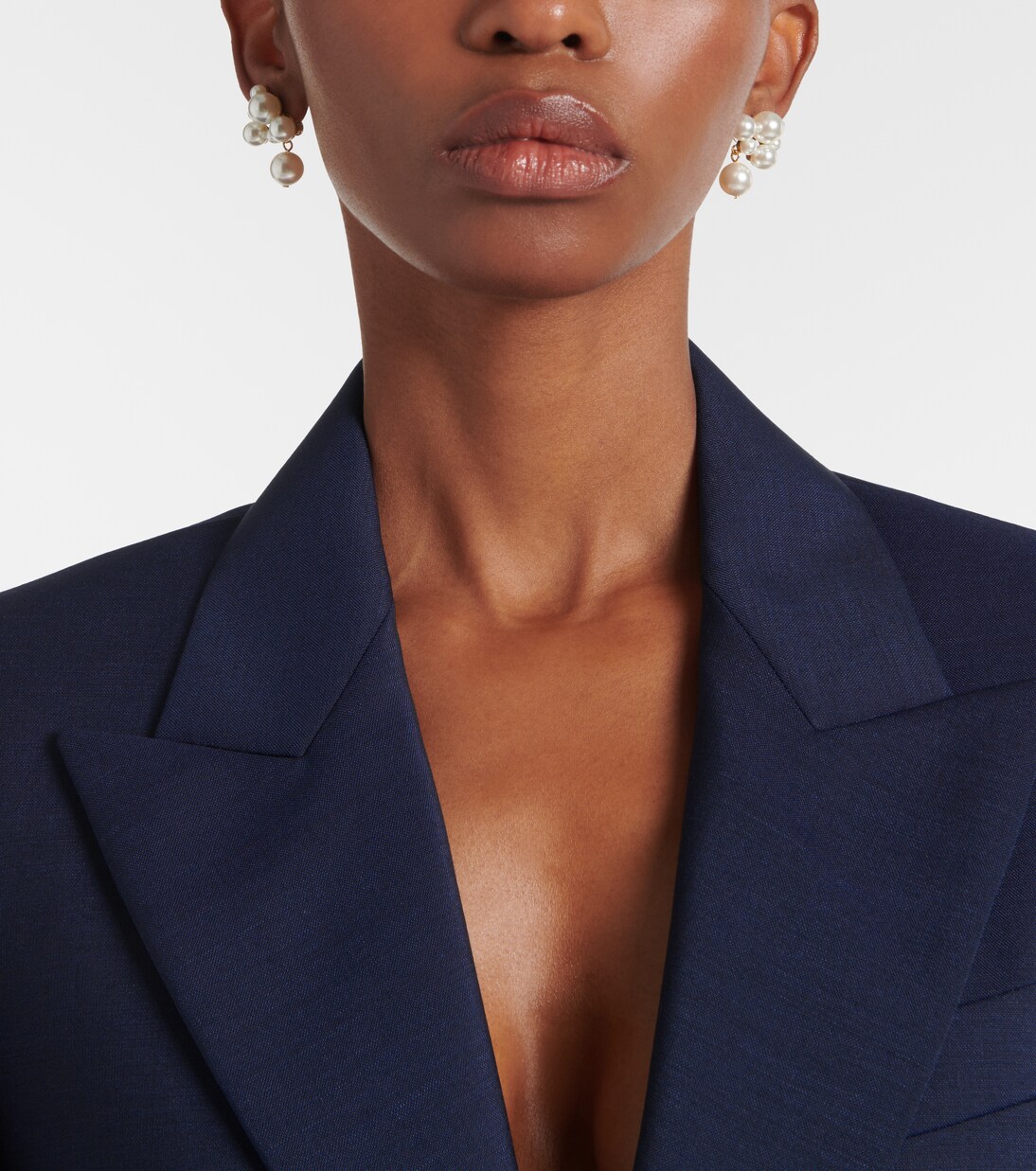 Perlita faux pearl earrings | Jennifer Behr