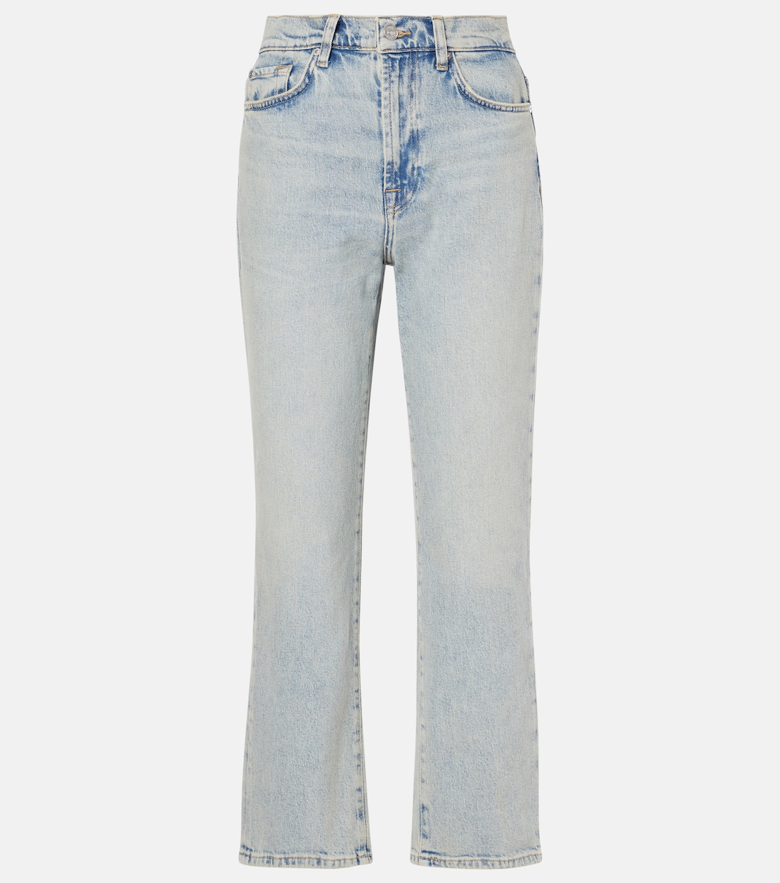 High-Rise Straight Jeans | 7 For All Mankind