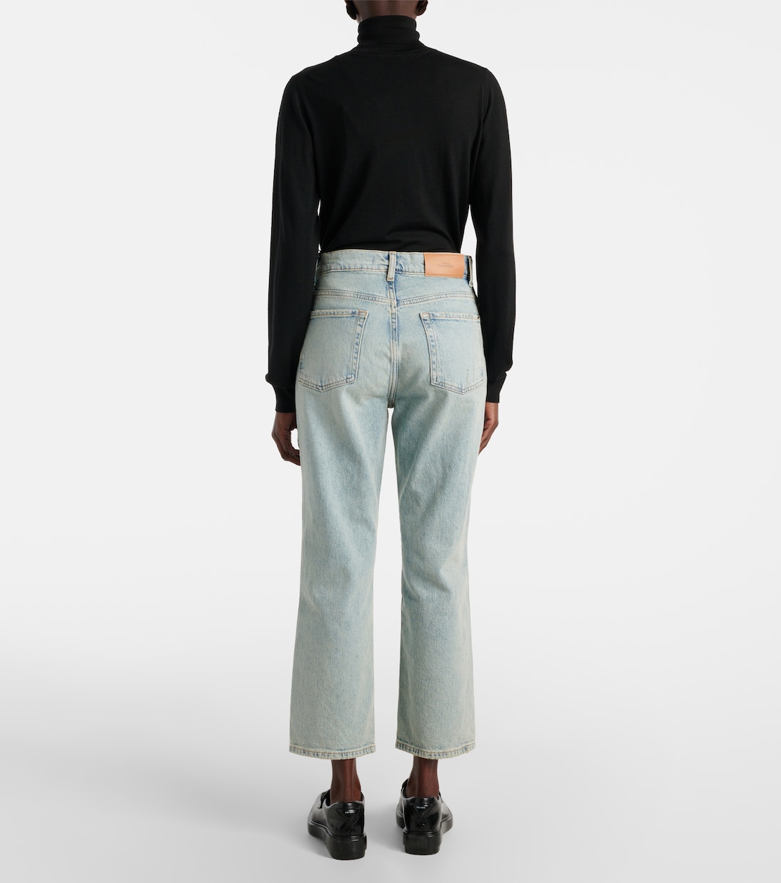 High-Rise Straight Jeans | 7 For All Mankind