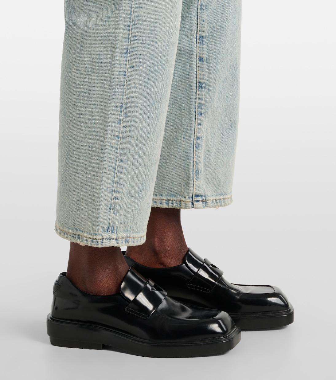 High-Rise Straight Jeans | 7 For All Mankind