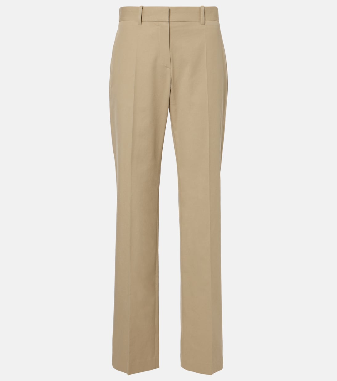 Selvie cotton straight pants | The Row