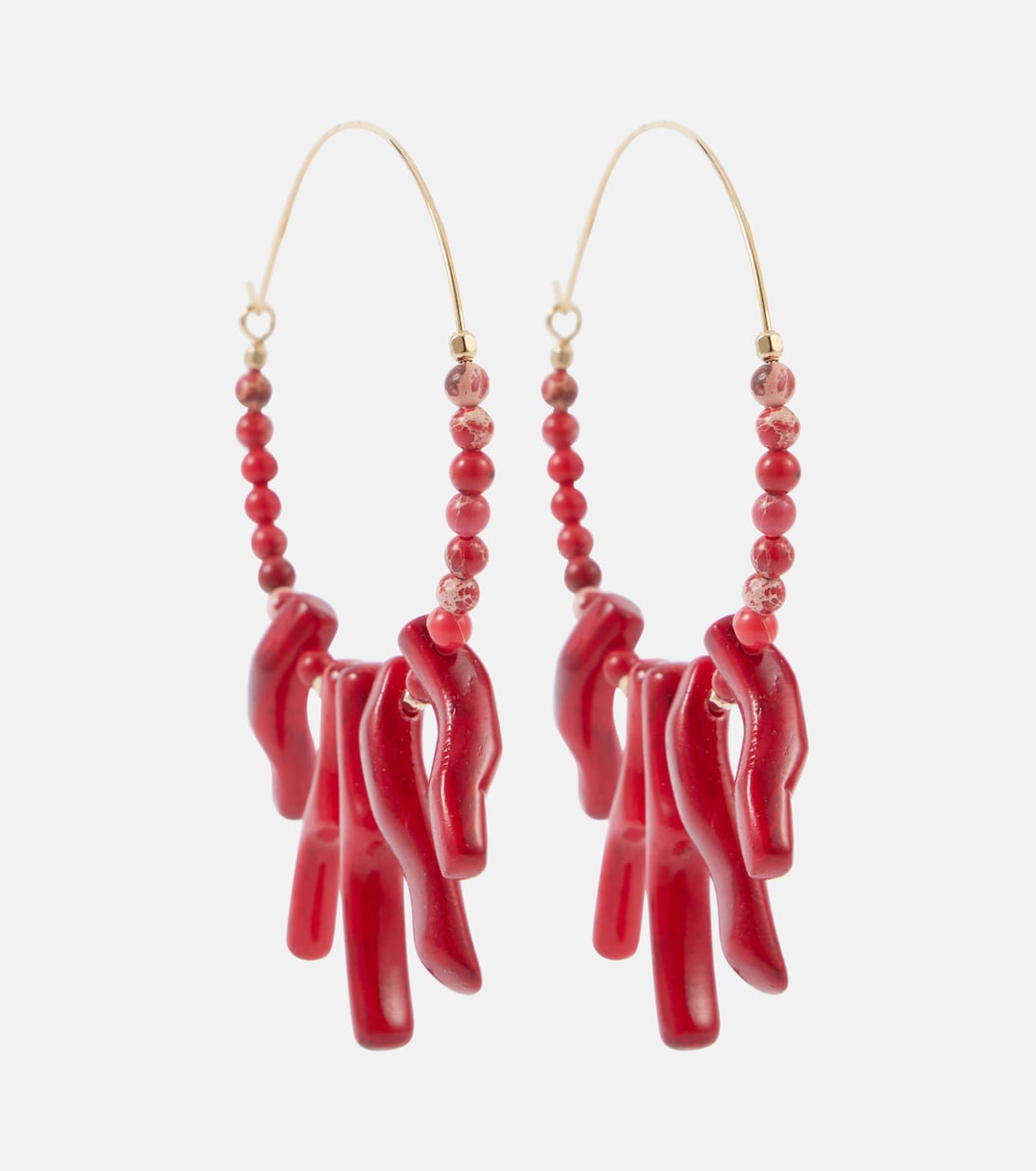 Jolana embellished hoop earrings | Isabel Marant