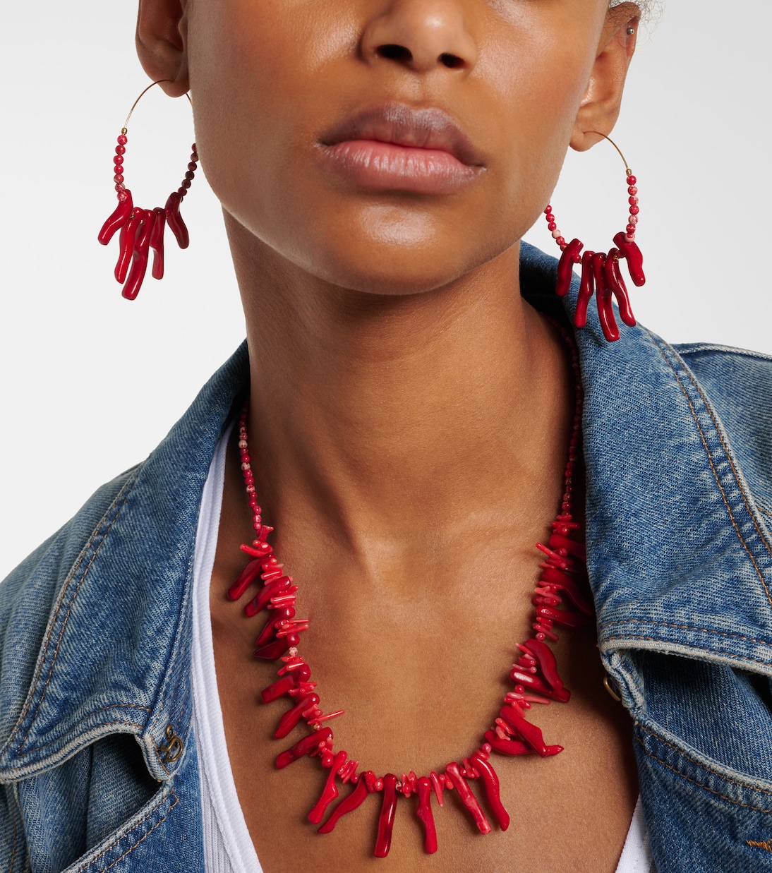 Jolana embellished hoop earrings | Isabel Marant