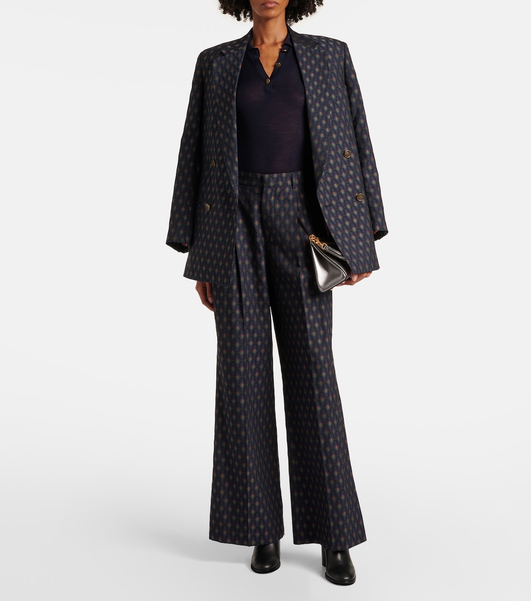 Polopullover aus Wolle und Baumwolle | Etro