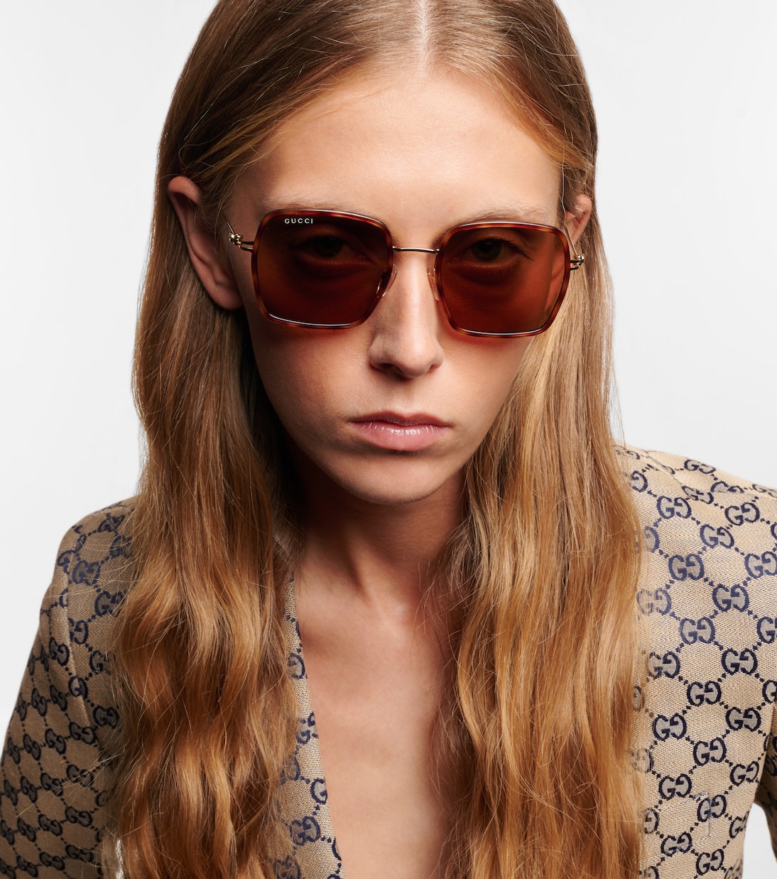 Logo square sunglasses | Gucci