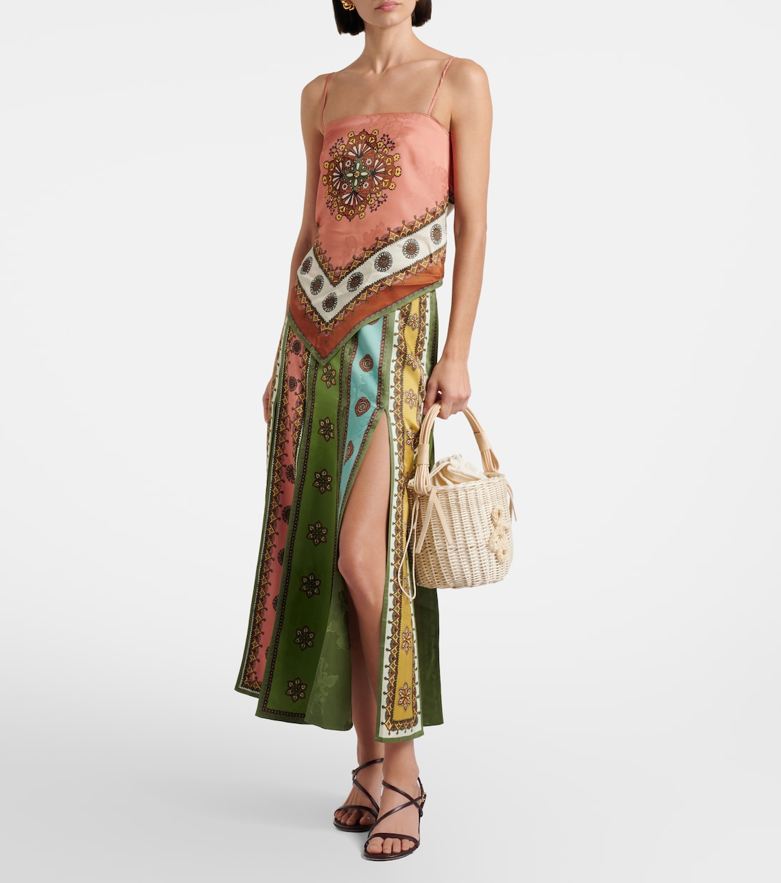 Borsa Iza in vimini con rattan | Ruslan Baginskiy