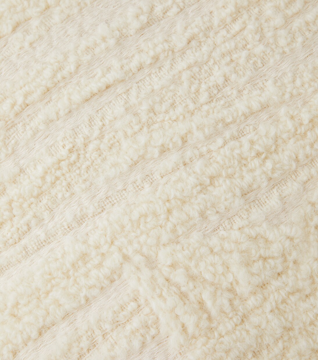 Biplex wool and cotton-blend cushion | The House of Lyria