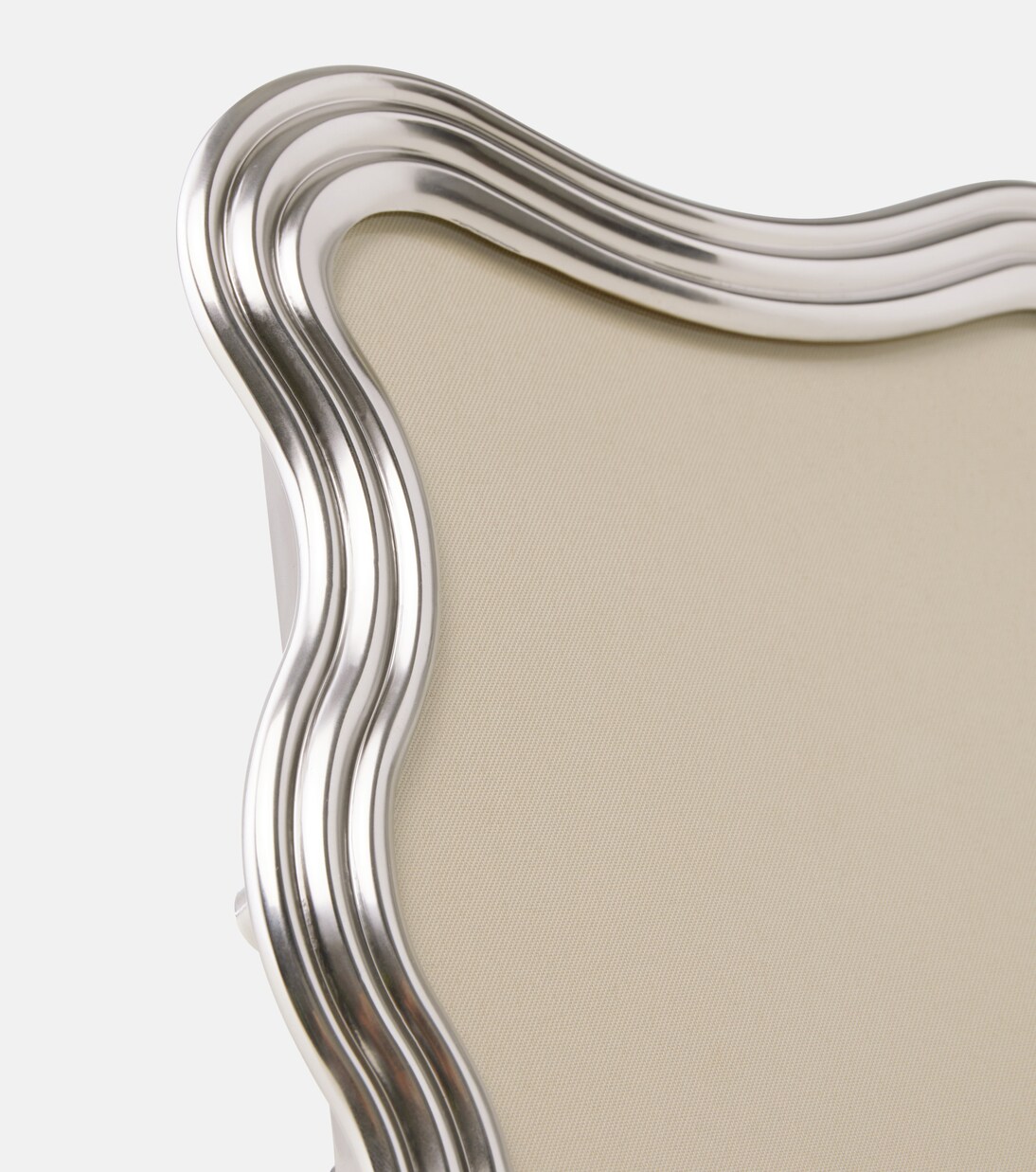 Ripple platinum-plated picture frame | L'Objet