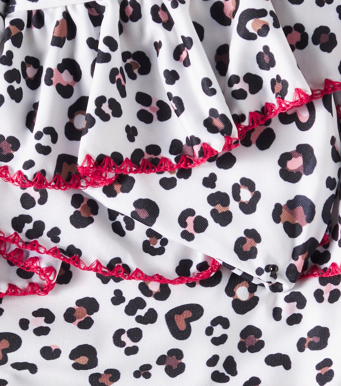 Ruffled leopard-print bikini | Monnalisa