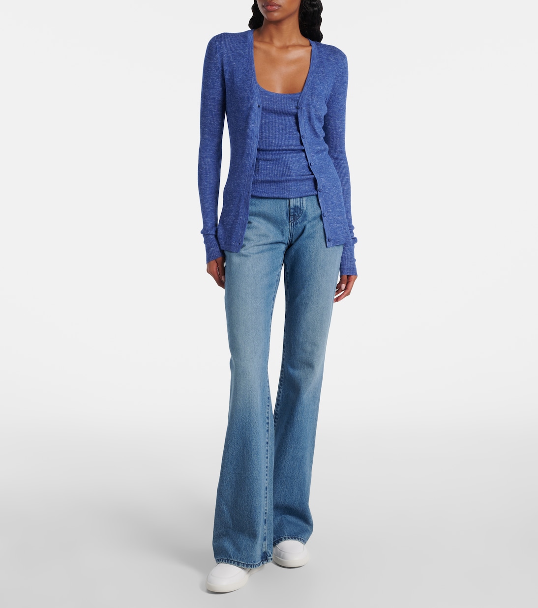 Cardigan Aiste aus Kaschmir, Seide und Hanf | Gabriela Hearst