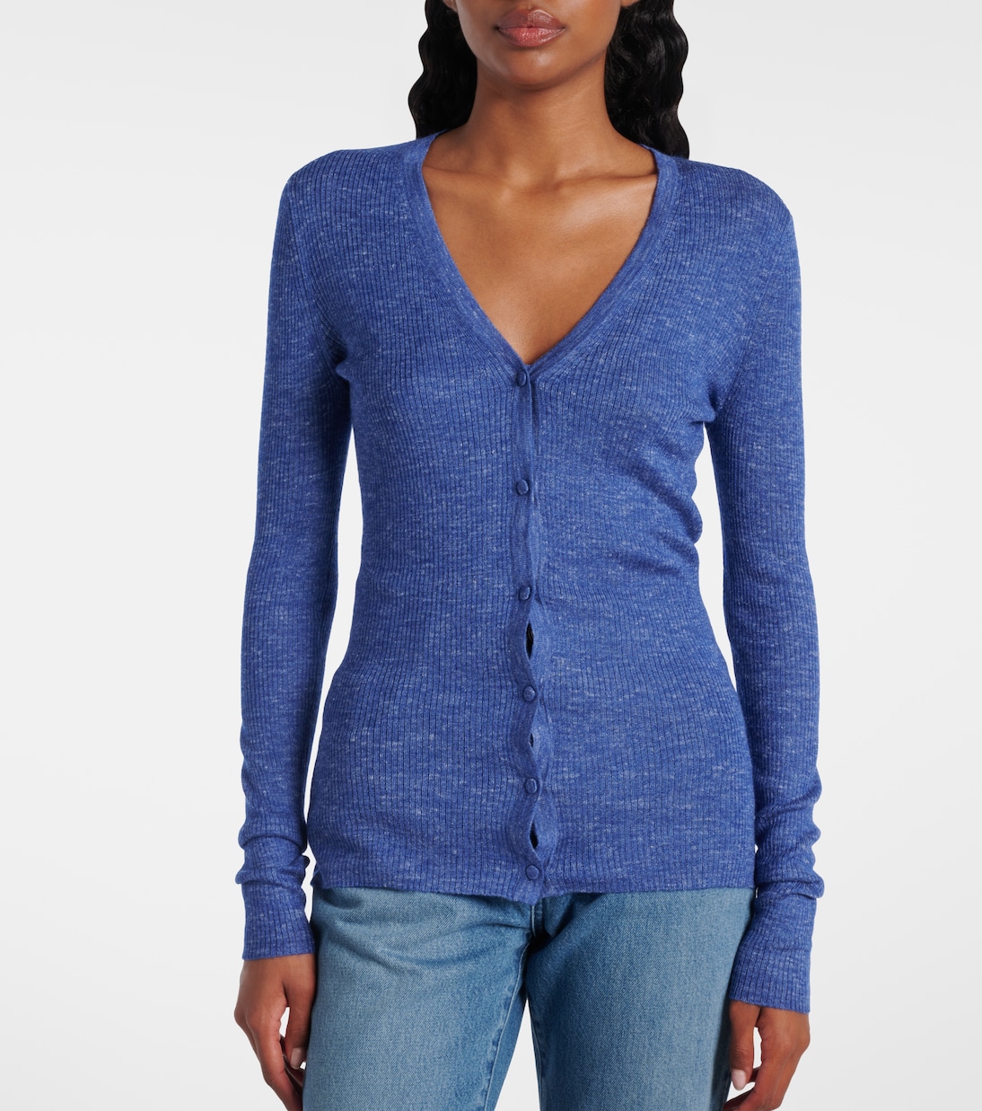 Cardigan Aiste aus Kaschmir, Seide und Hanf | Gabriela Hearst