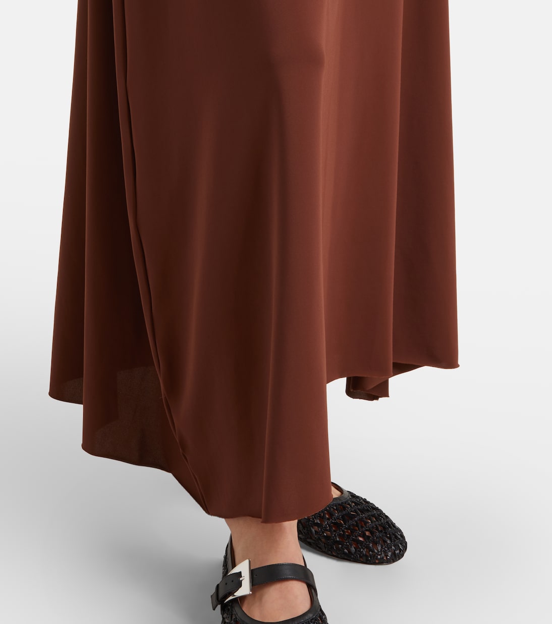 Vestido largo Oda plisado | Eres