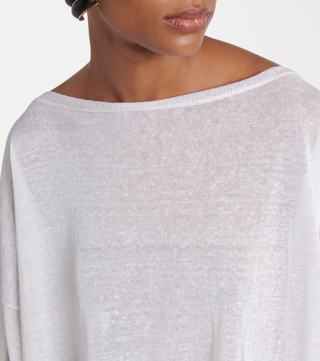 Kaftan aus Leinen und Seide | Alaïa