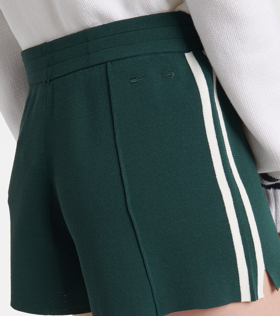 Les Border Evert knitted shorts | The Upside