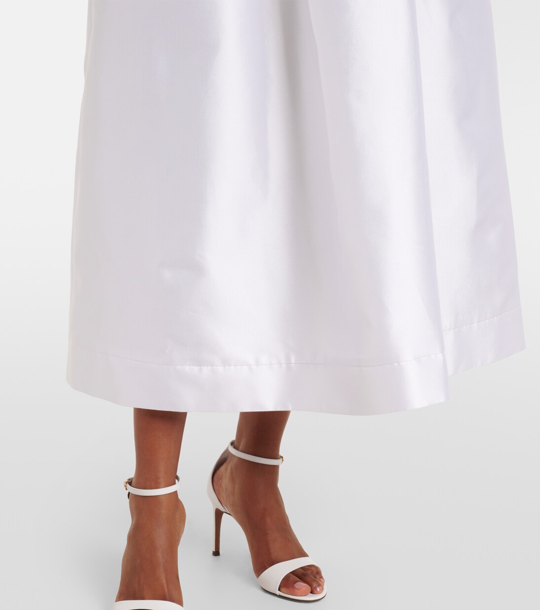 Robe midi Apple en coton et soie | Markarian