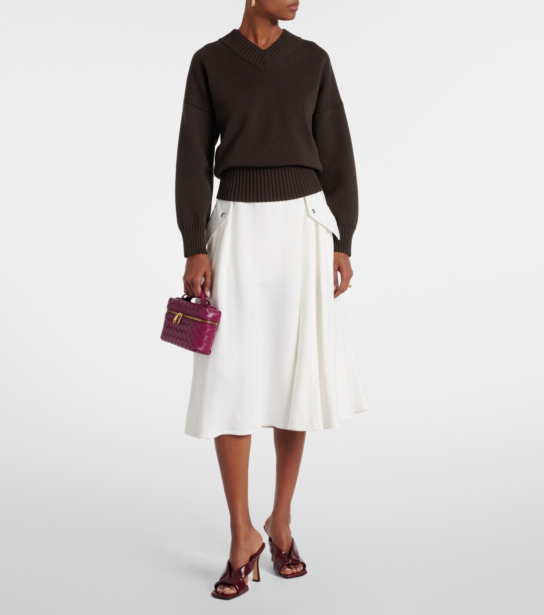 Bang Bang Intrecciato leather vanity bag | Bottega Veneta