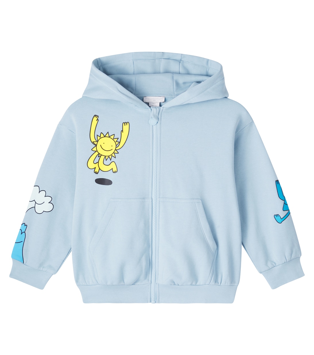Printed cotton jersey hoodie | Stella McCartney Kids