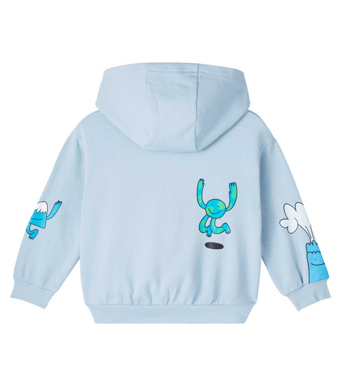 Printed cotton jersey hoodie | Stella McCartney Kids