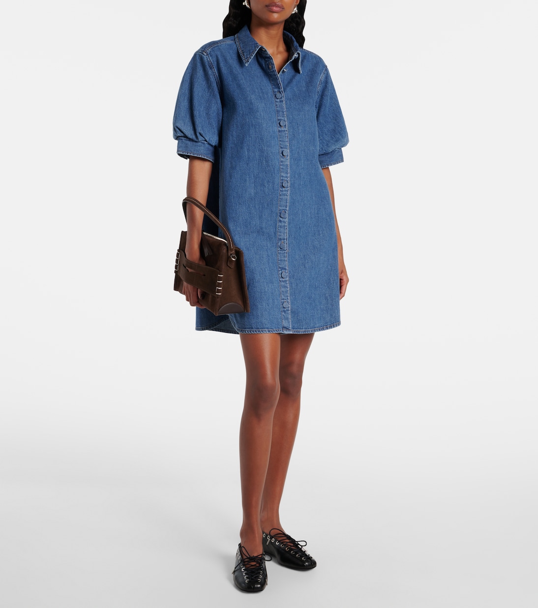 Vestido corto Play de denim | Frame