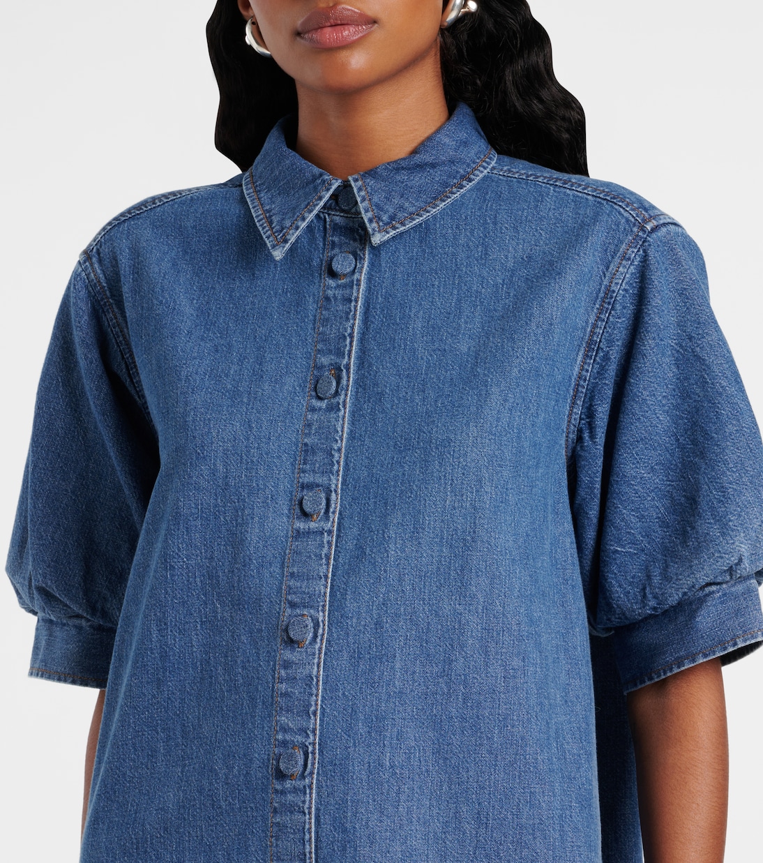 Vestido corto Play de denim | Frame