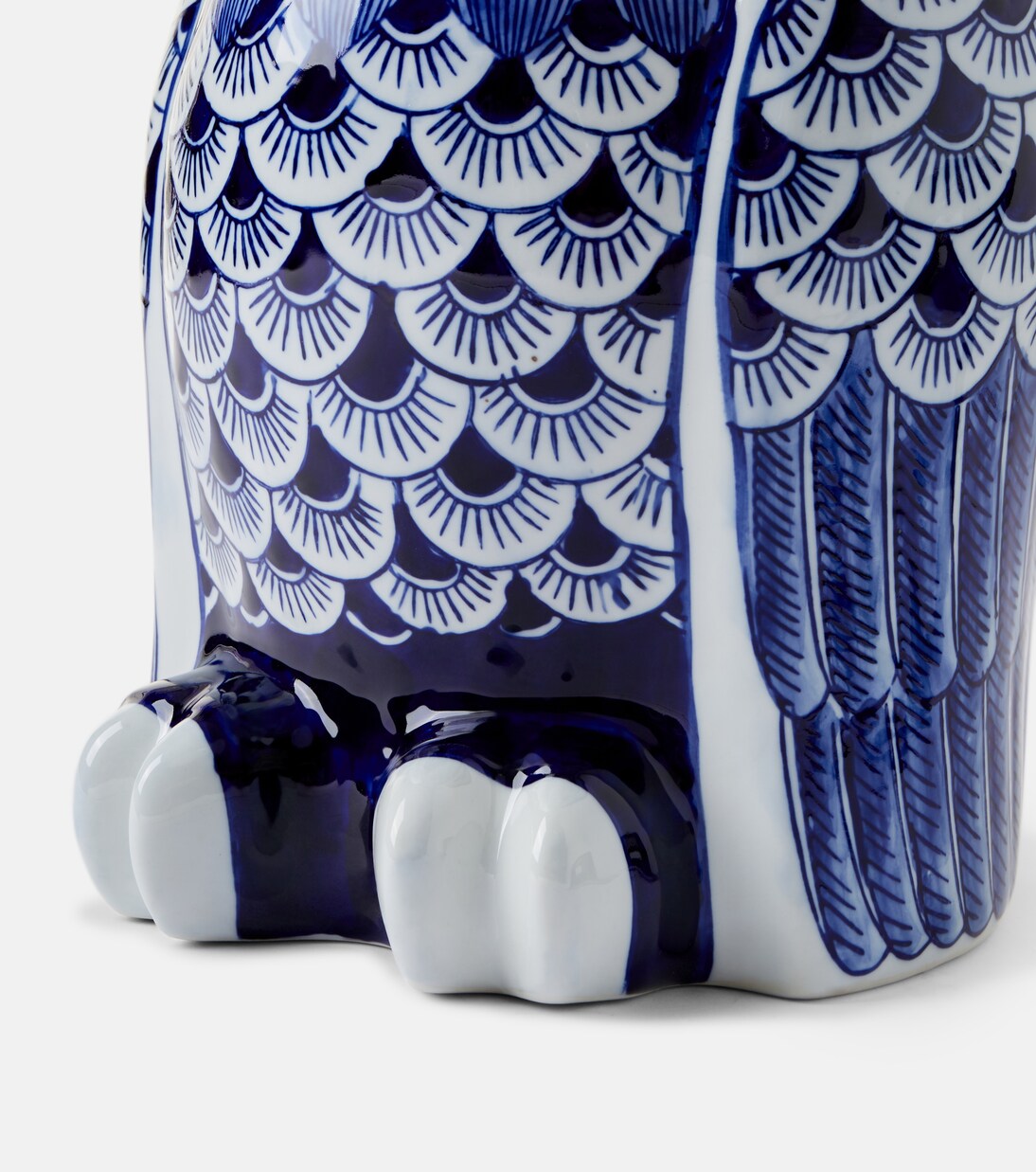 Flower Owl porcelain side table | Polspotten