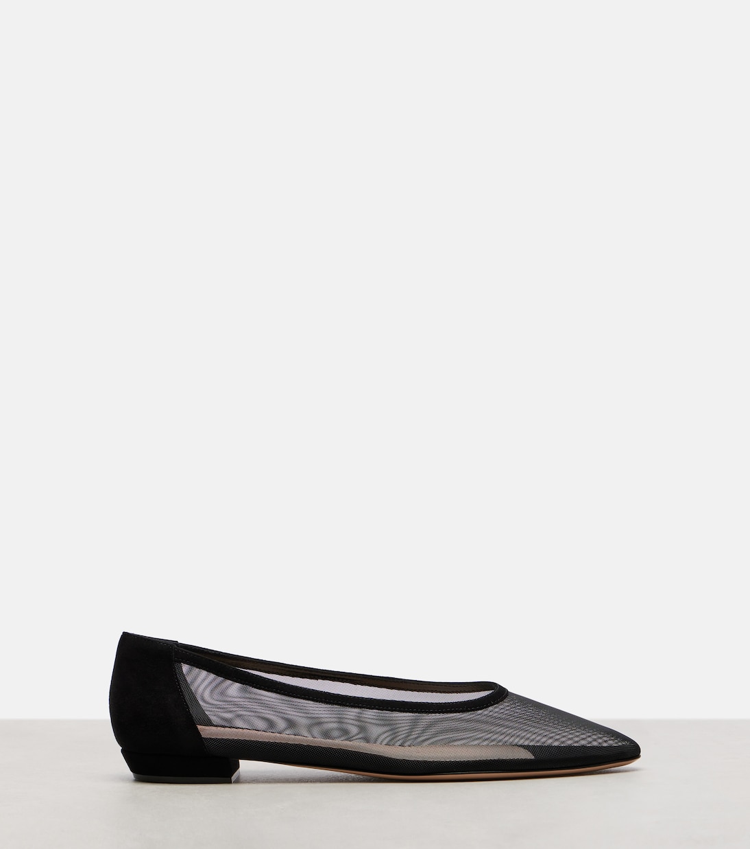 Sheer organza ballet flats | Gianvito Rossi