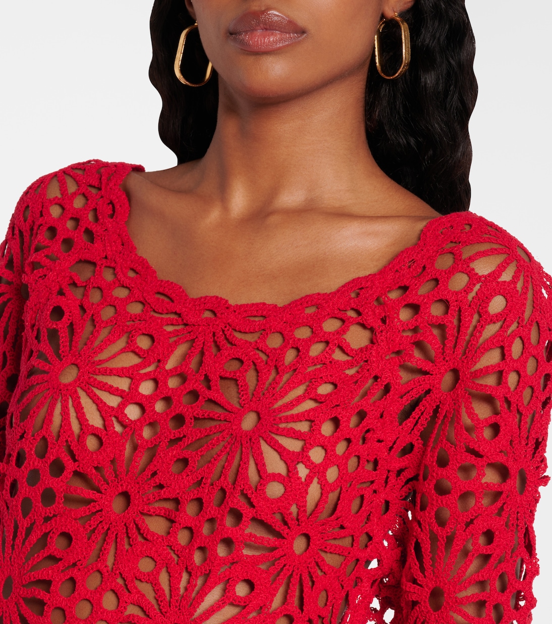 Top aus Häkelstrick | Norma Kamali