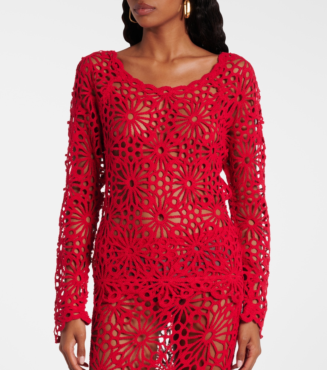 Top aus Häkelstrick | Norma Kamali