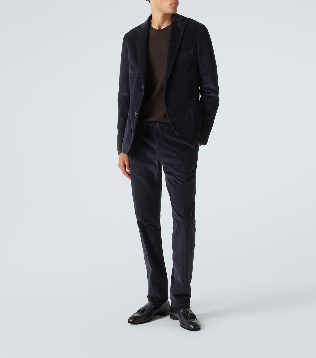 Cotton corduroy blazer | Slowear