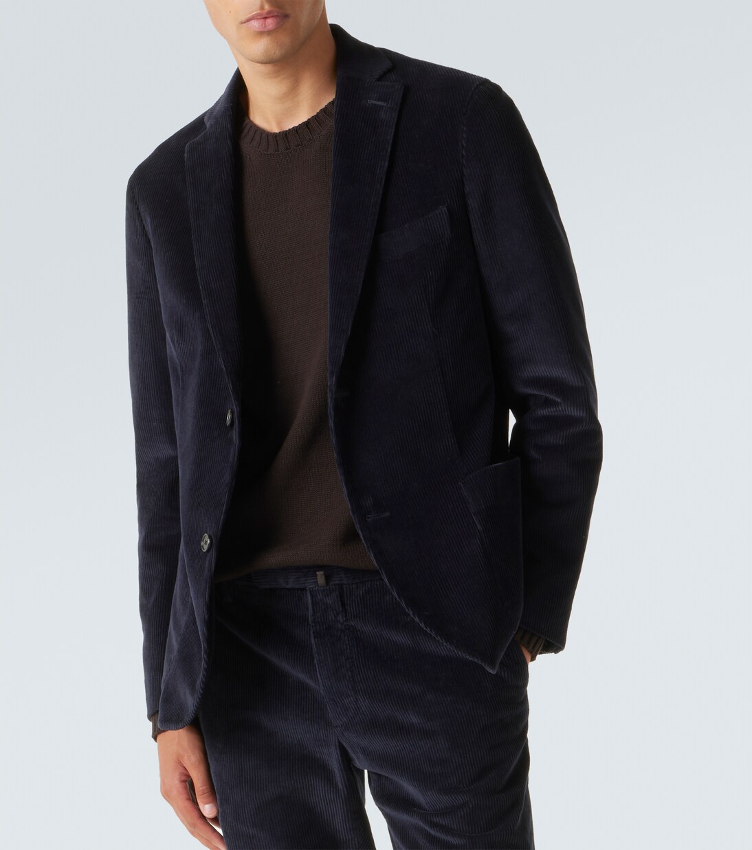 Cotton corduroy blazer | Slowear