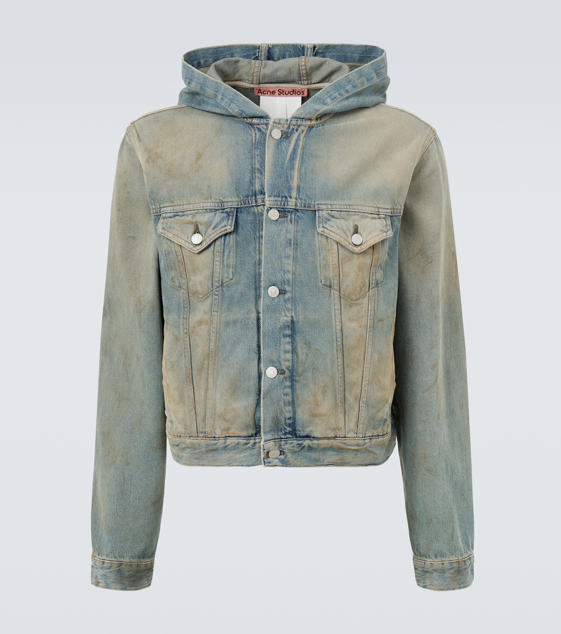 Hooded denim jacket | Acne Studios