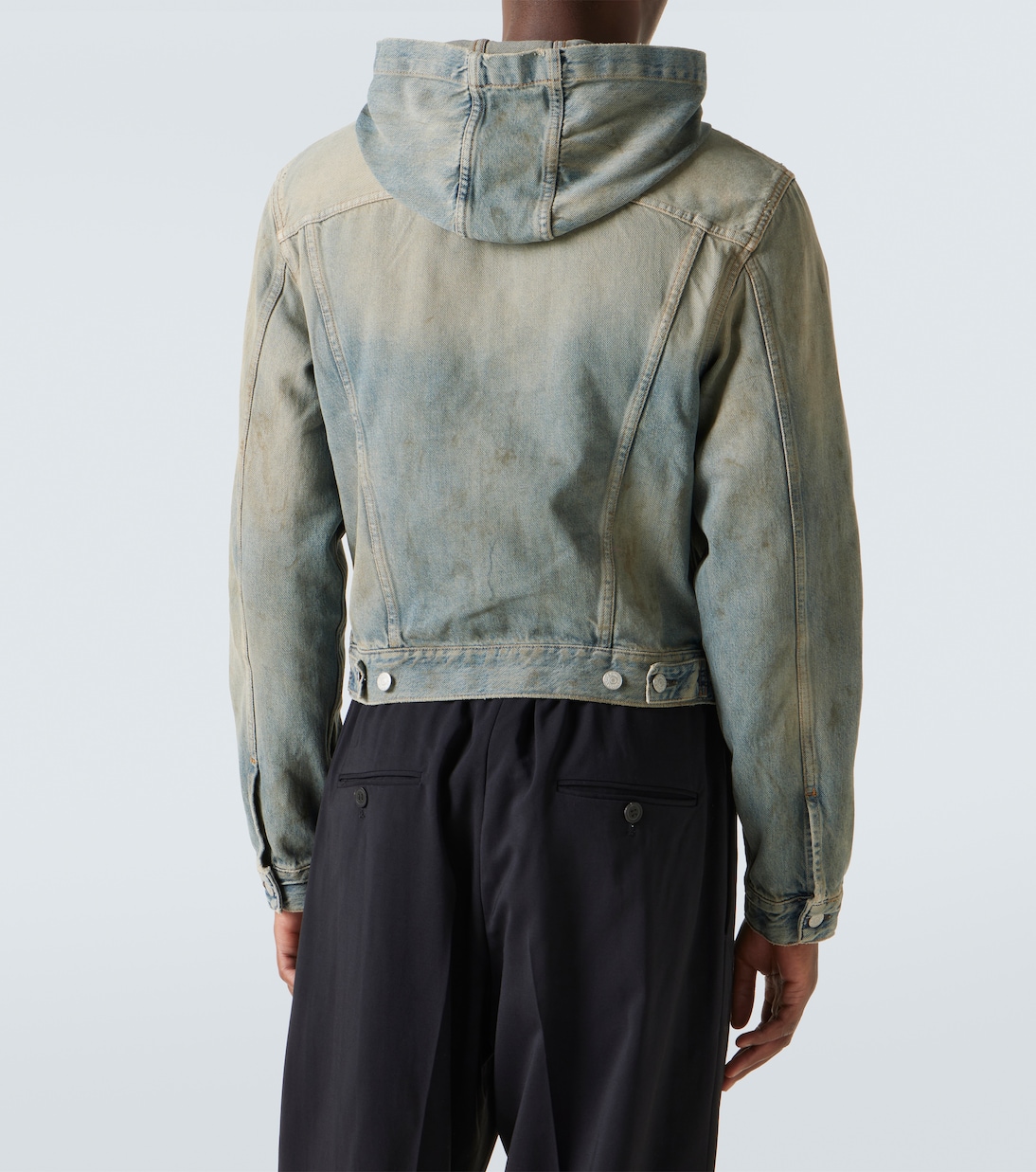 Hooded denim jacket | Acne Studios