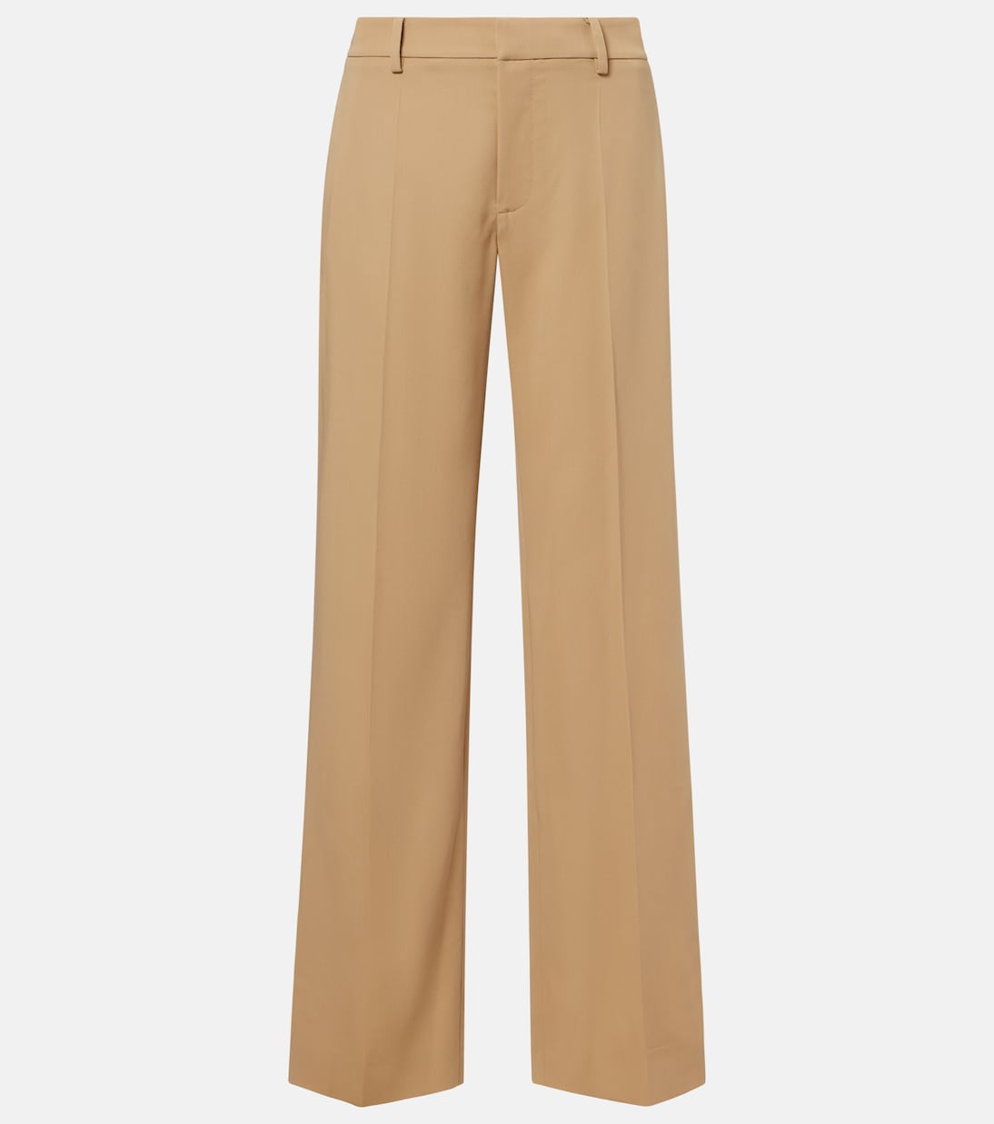 Weite Low-Rise-Hose Corrine aus Wolle | Ralph Lauren Collection