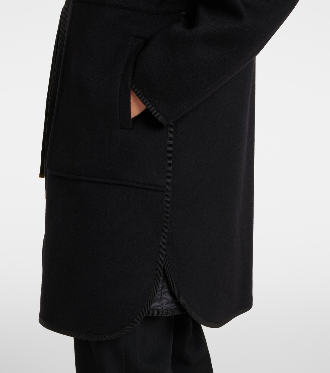 Daunenmantel Bonreposse aus Wolle und Kaschmir | Moncler