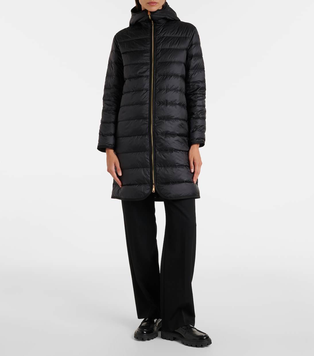 Daunenmantel Bonreposse aus Wolle und Kaschmir | Moncler