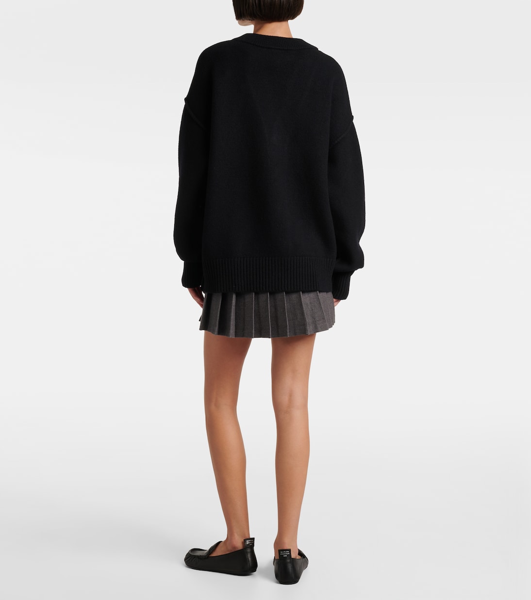 Cardigan Ami de Cœur aus Schurwolle  | Ami Paris