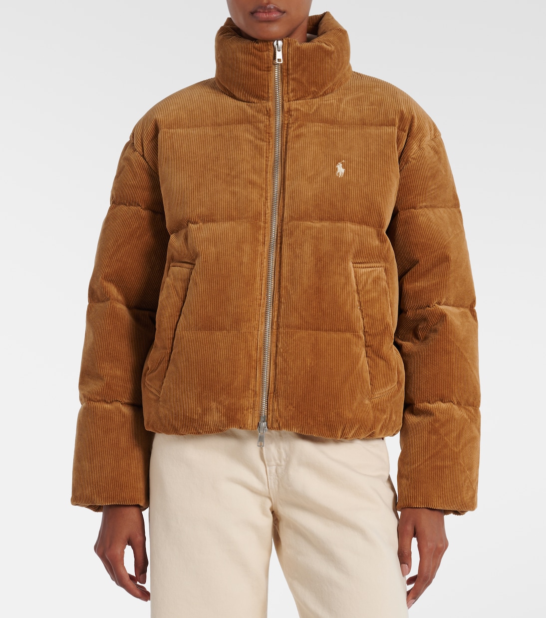 Cotton corduroy down jacket | Polo Ralph Lauren