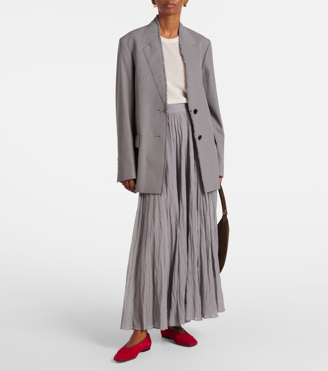 Maxirock aus einem Baumwollgemisch | Toteme