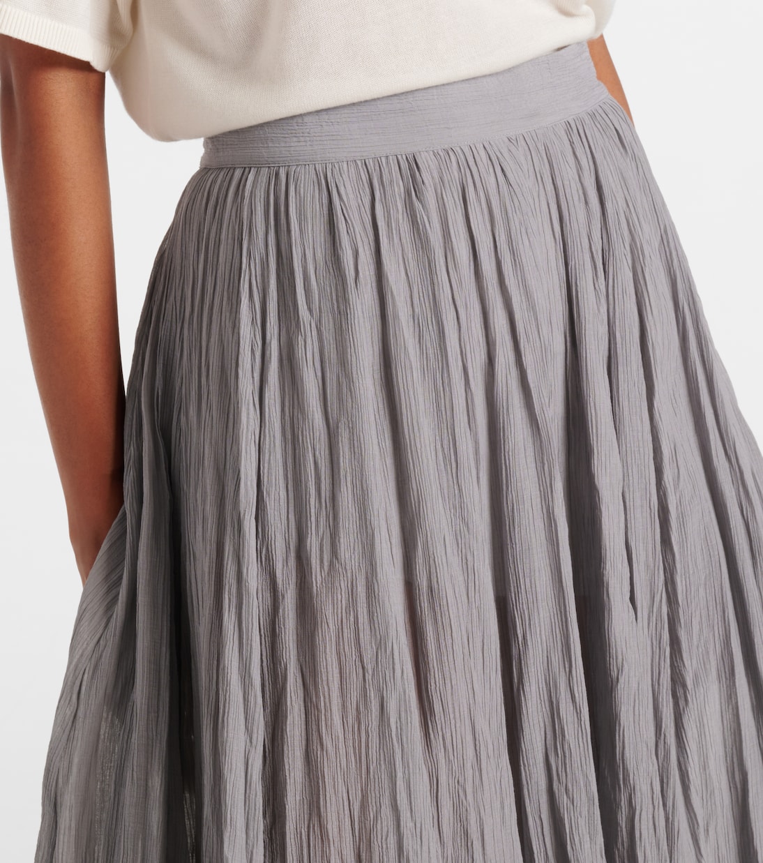 Maxirock aus einem Baumwollgemisch | Toteme