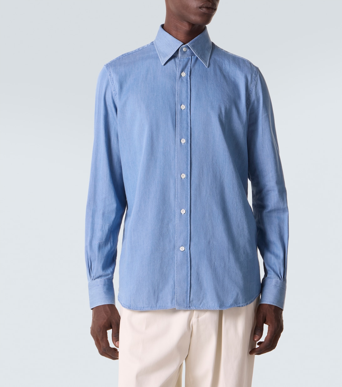 Denim shirt | Thom Sweeney