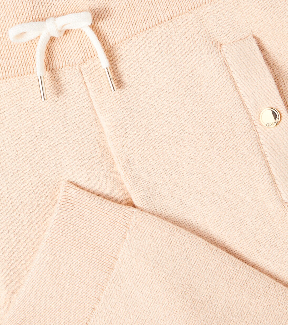 Jogginghose aus Baumwolle und Wolle | Chloé Kids