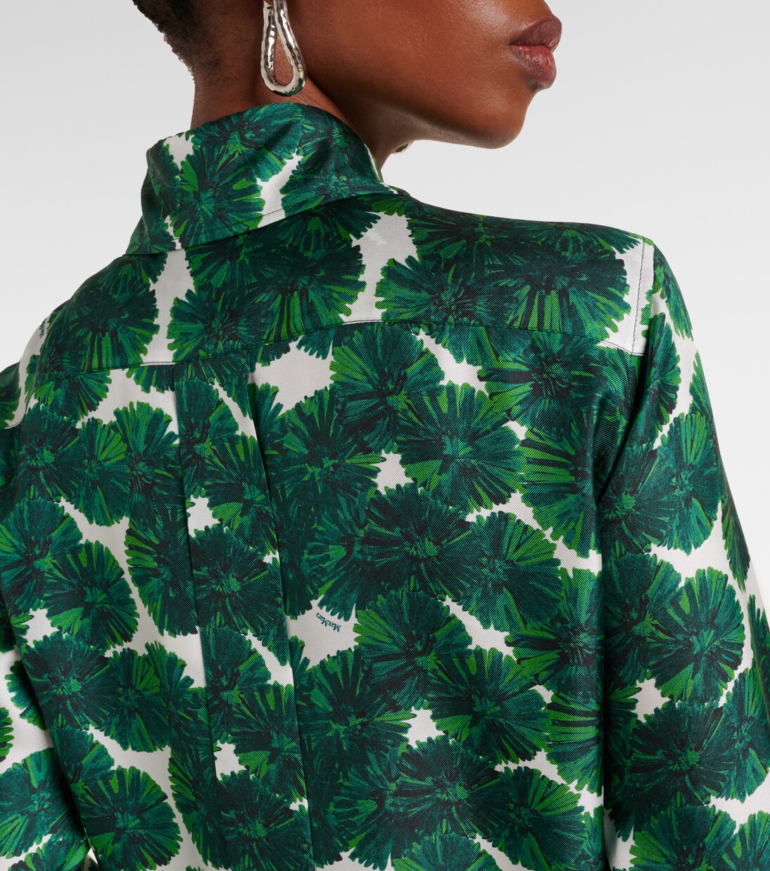 Bedrucktes Hemd Rodesia aus Seiden-Twill | Max Mara