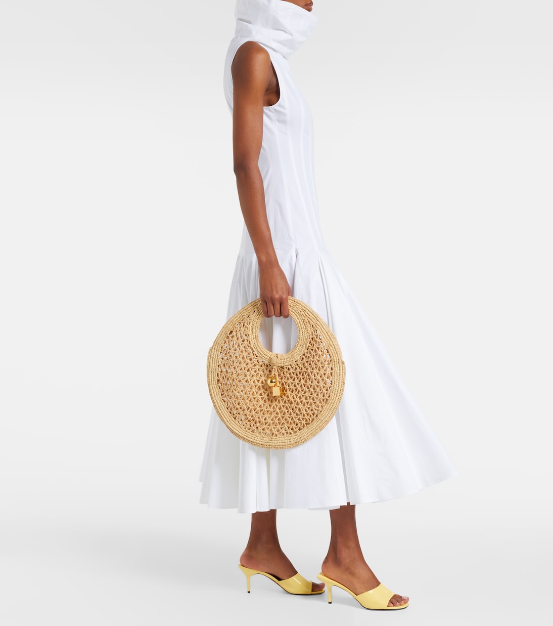 Spiaggia Small raffia basket bag | Jacquemus